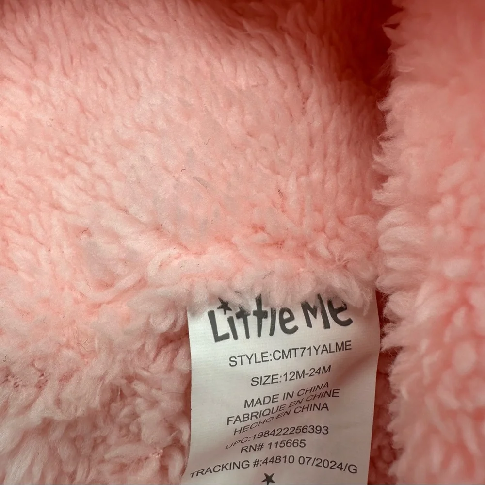 Little Me Kid Cozy Soft Beanie Winter Hat Unicorn Size 12M-24M Pink